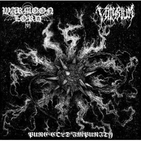 Warmoon lord / Vultyrium - split LP